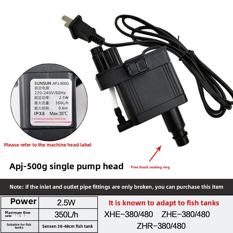 Novo Filtro Três em Um para Aq - Fish Tank Filter Pump avaliação e preço