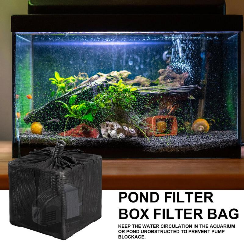 Saco de filtro da bomba da lag - Fish Tank Filter Pump avaliação e preço