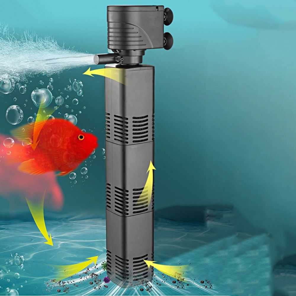 Filtro de plástico 3 em 1 para - Fish Tank Filter Pump avaliação e preço