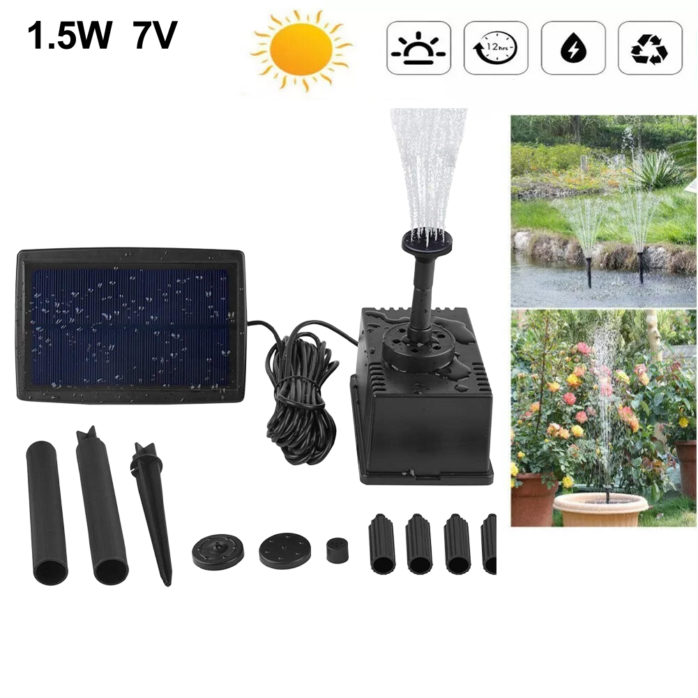 Bomba de fonte solar com filtr - Fish Tank Filter Pump avaliação e preço