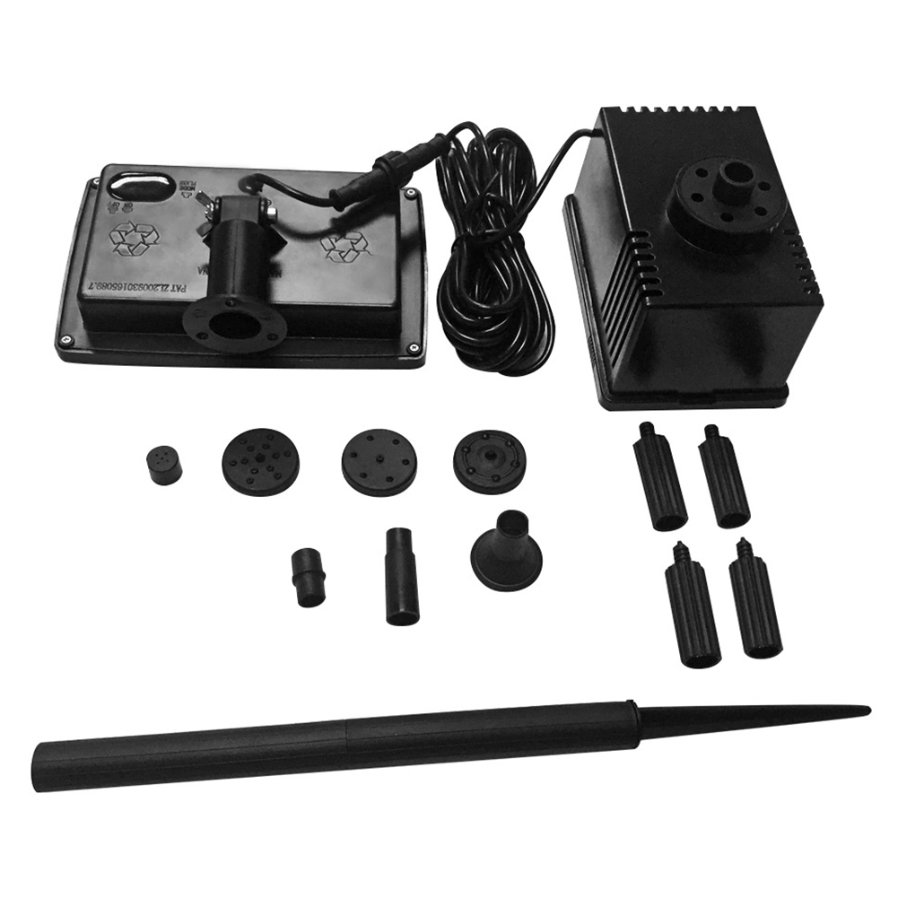 Bomba de fonte solar com filtr - Fish Tank Filter Pump avaliação e preço